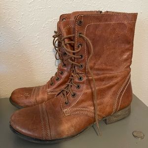 Steve Madden combat boots